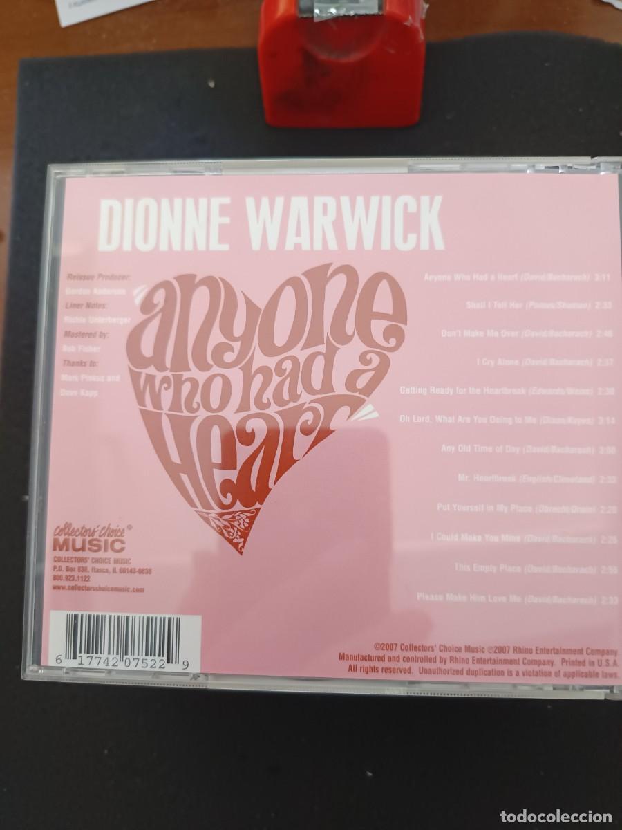 CDs de m&uacute;sica: MAKE WAY FOR DIONNE WARWICK - Foto 2