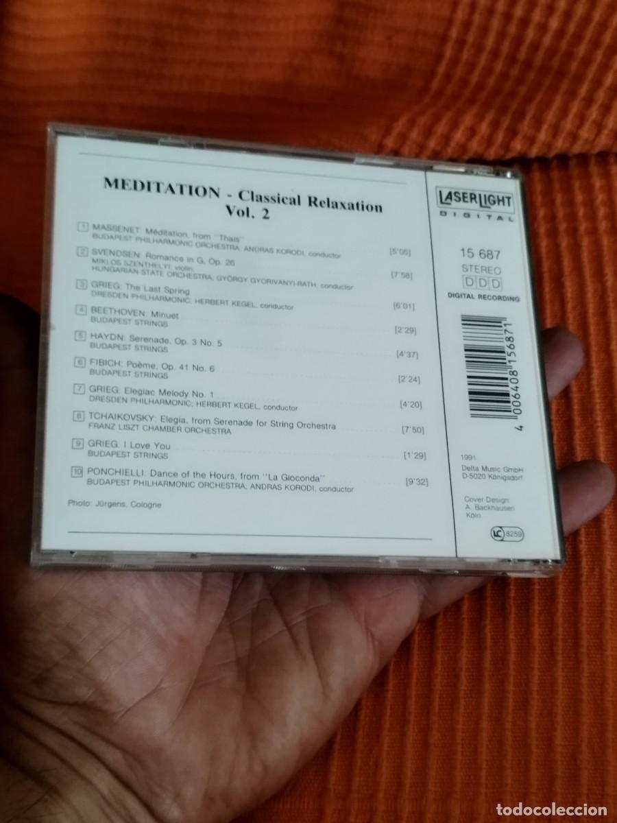 CDs de m&uacute;sica: Meditation - Classical Relaxation vol. 2. Cd - Foto 3