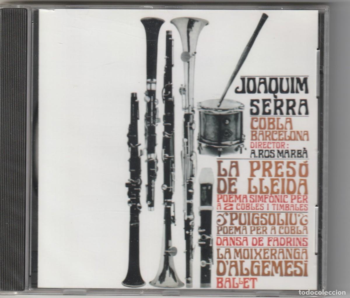 CDs de M&uacute;sica: JOAQUIM SERRA &middot; COBLA BARCELONA &middot; A. ROS MARB&Aacute; (CD PDI 1996) NUEVO. PRECINTADO.