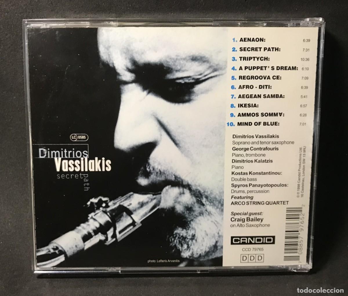 CDs de m&uacute;sica: Dimitrios Vassilakis &ndash; Secret Path - CD - Candid - Foto 2