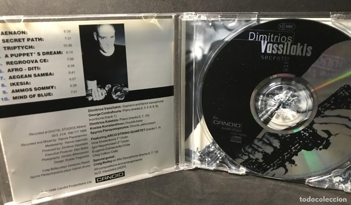 CDs de m&uacute;sica: Dimitrios Vassilakis &ndash; Secret Path - CD - Candid - Foto 3