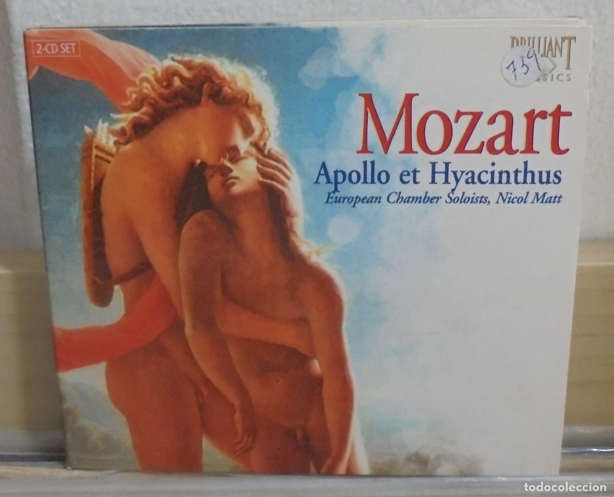 CDs de M&uacute;sica: Mozart. European Chamber Soloists, Nicol Matt. Apollo et Hyacinthus. Brilliant Classics 2009. 2 CD's