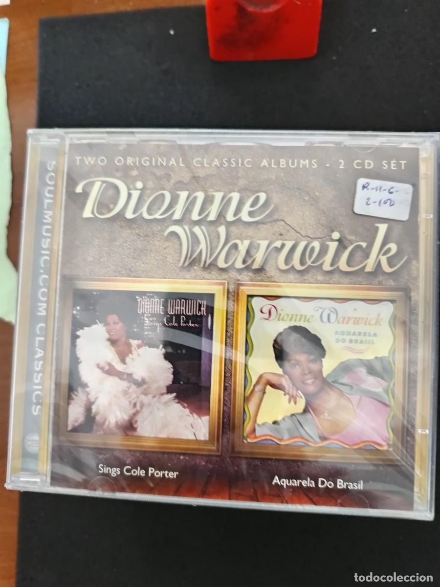 CDs de M&uacute;sica: 2 CD SET. DIONNE WARWICK. SINGS COLE PORTER / AQUARELA DO BRASIL. 2 CD SET