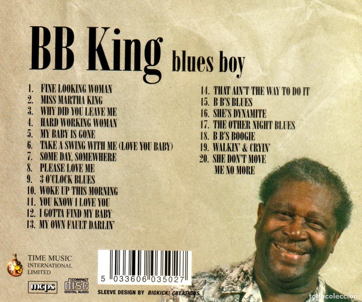 CDs de m&uacute;sica: �G198 - B.B. KING. BLUES BOY. CD. - Foto 2