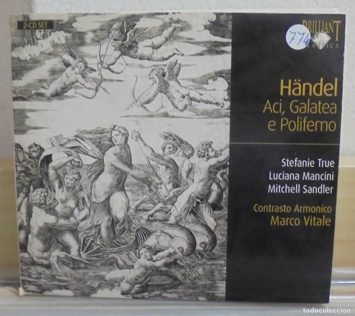 CDs de M&uacute;sica: H&auml;ndel. Aci, Galatea e Polifemo. Brilliant Classics 2008 -- 2 CD 's