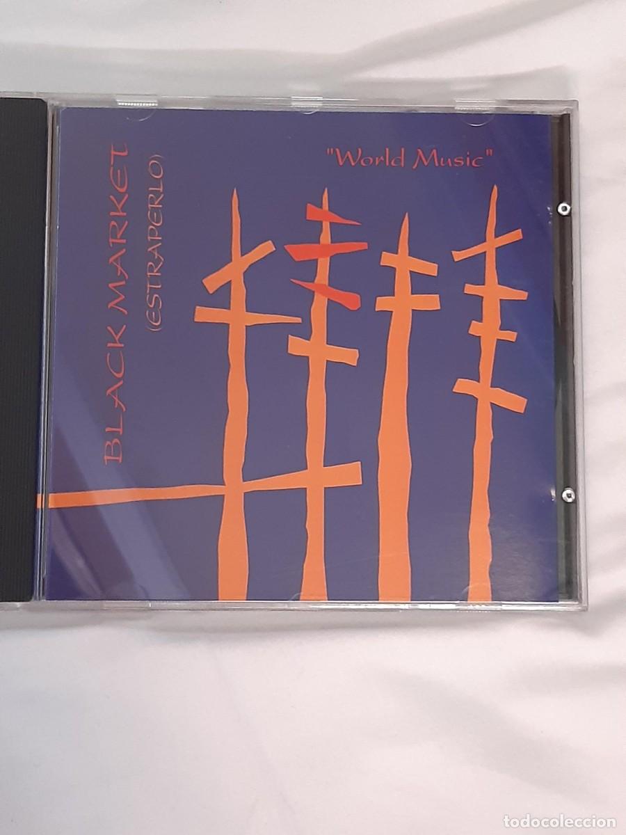 CDs de M&uacute;sica: BLACK MARKET (ESTRAPERLO) 'World Music' CD &Aacute;lbum 1995 Jazz Musicas del Mundo ANGEL RUBIO