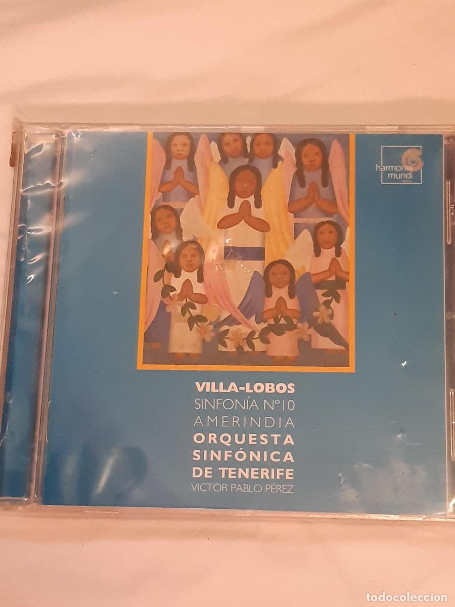 CDs de M&uacute;sica: VILLA-LOBOS -SINFONIA N&ordm; 10 AMERINDIA - VICTOR PABLO PERES - ORQUESTA TENERIFE - CD