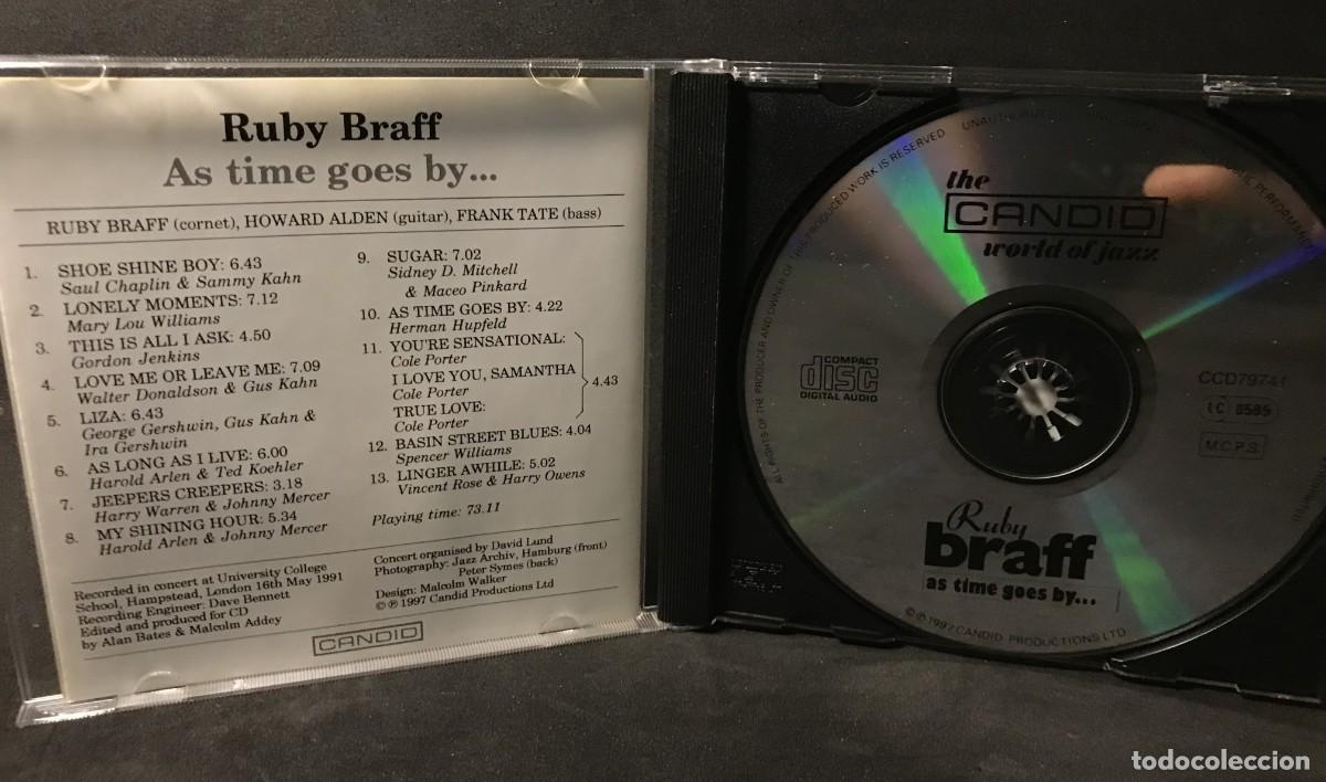 CDs de m&uacute;sica: Ruby Braff &ndash; As Time Goes By... - CD - Candid - Foto 3