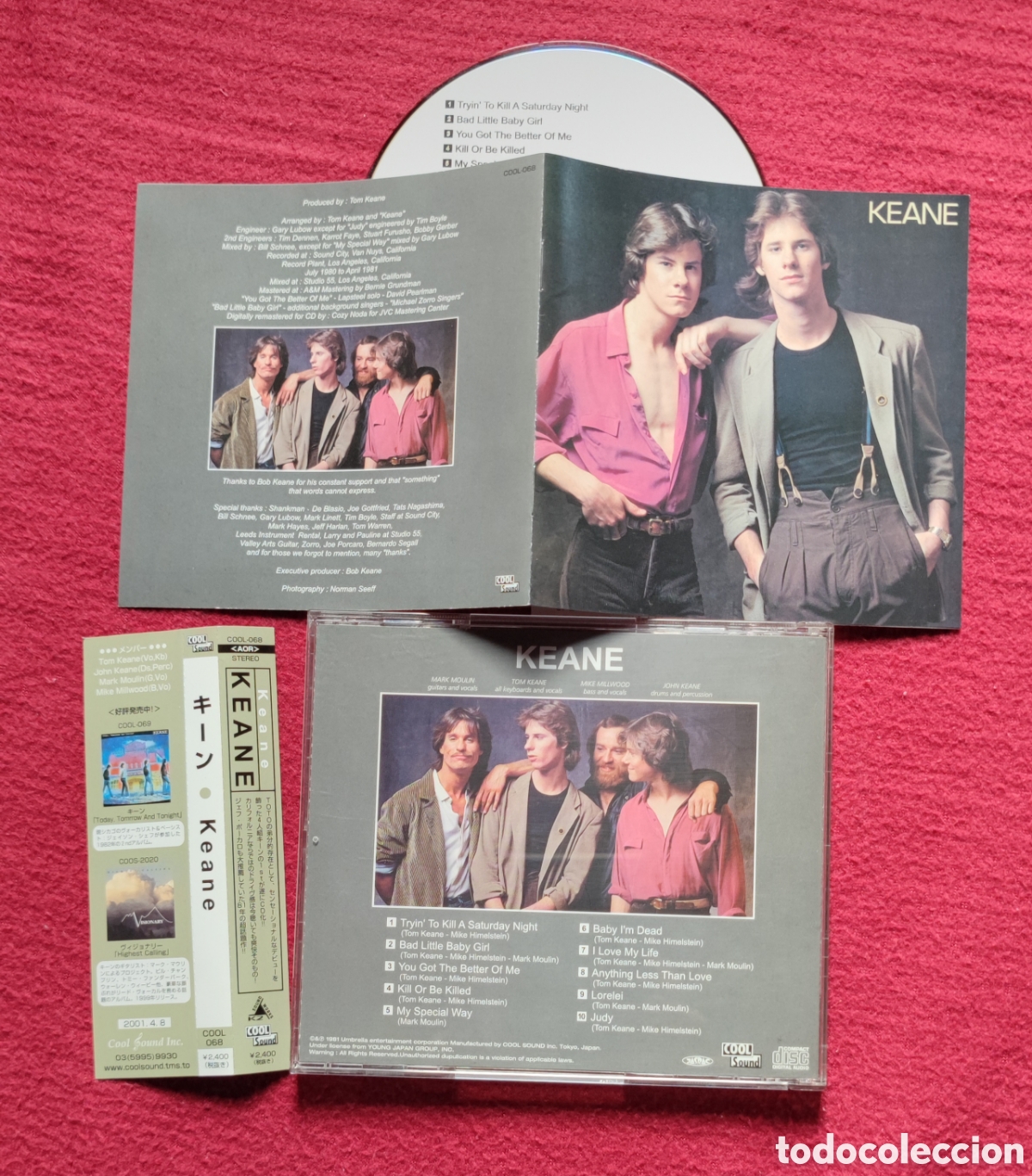 CDs de M&uacute;sica: KEANE: Keane. Cd Aor West Coast 1981. Edici&oacute;n Japonesa con Obi. Muy raro.