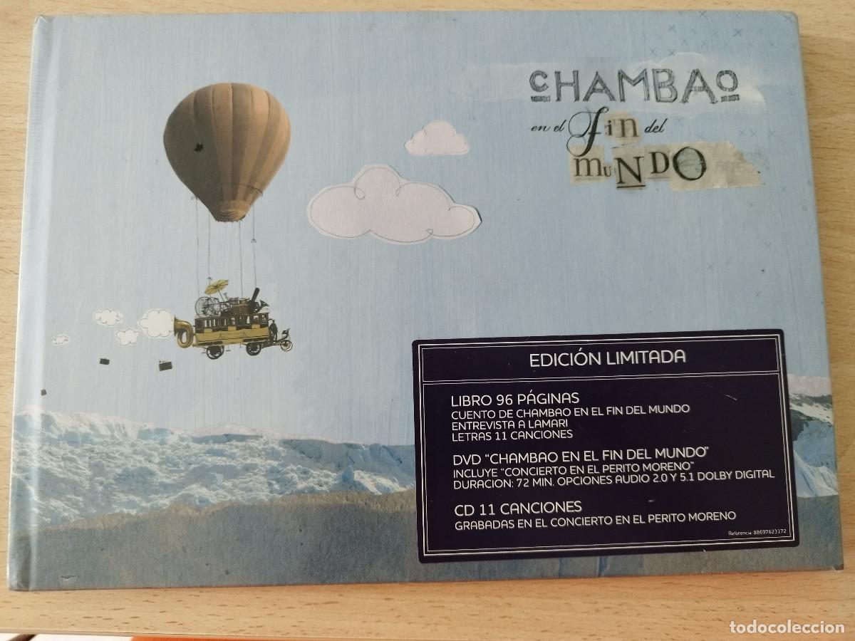 CDs de M&uacute;sica: Chambao en el fin del mundo Nuevo Precintado Edici&oacute;n Limitada CD+DVD+Libro 2009 Sony Music LIBRO 96