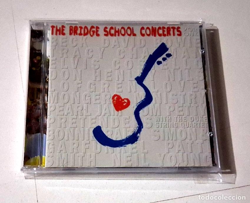 CDs de M&uacute;sica: CD &rdquo;THE BRIDGE SCHOOL CONCERTS&rdquo; CD 15 TRACKS NEIL YOUNG PPATTI SMITH BECK TOM PE