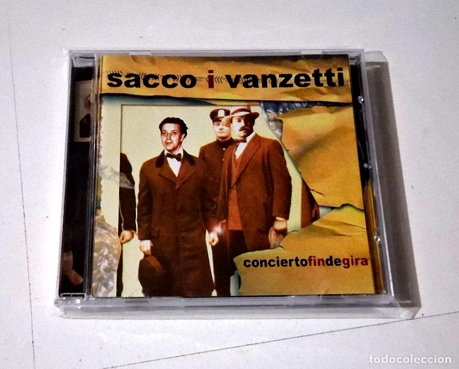 CDs de M&uacute;sica: SACCO I VANZETTI &rdquo;CONCIERTO FIN DE GIRA&rdquo; CD 15 TRACKS