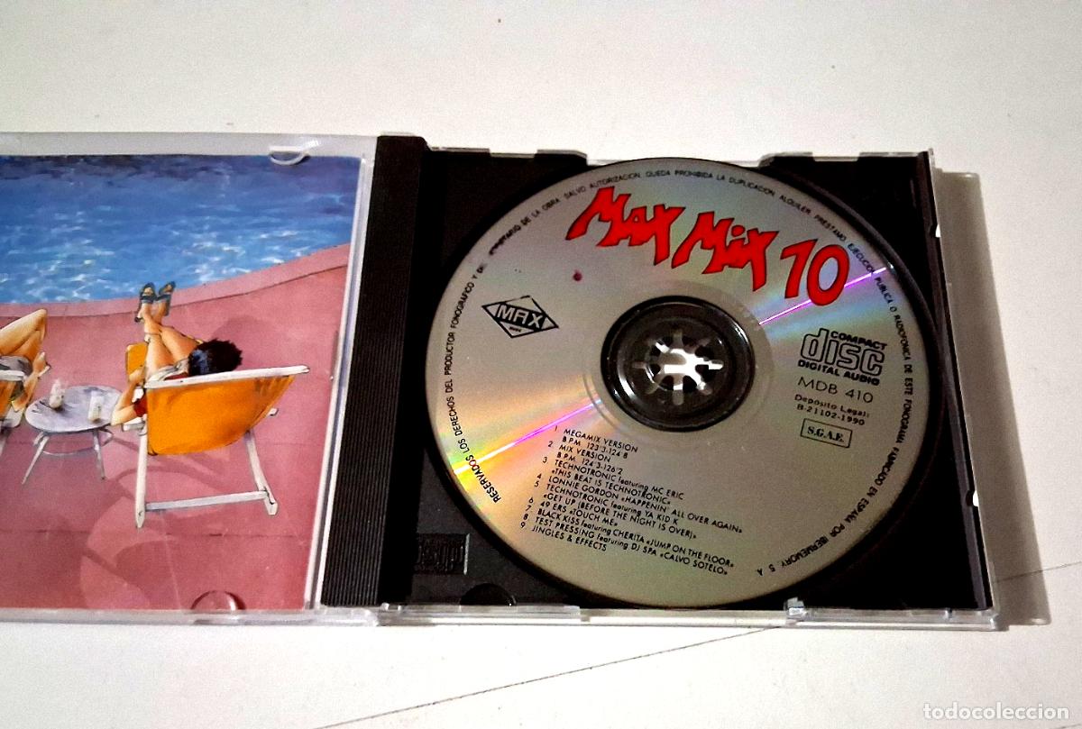 CDs de m&uacute;sica: CD &rdquo;MAX MIX 10&rdquo; CD 9 TRAKCS - Foto 3