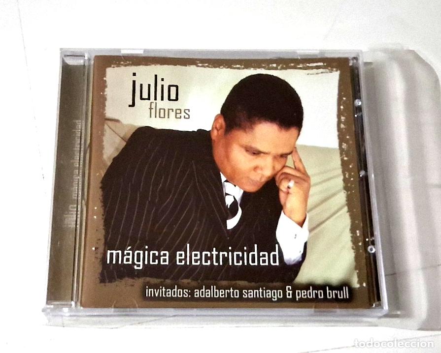 CDs de M&uacute;sica: JULIO FLORES &rdquo;MAGICA ELECTRICIDAD&rdquo; CD 9 TRACKS FIRMADO AUTOGRAFIADO