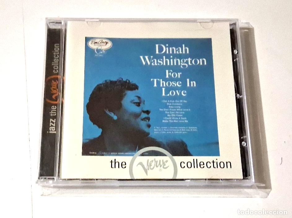 CDs de M&uacute;sica: DINAH WASHINGTON &rdquo;FOR THOSE IN LOVE&rdquo; CD 10 TRACKS COMO NUEVO