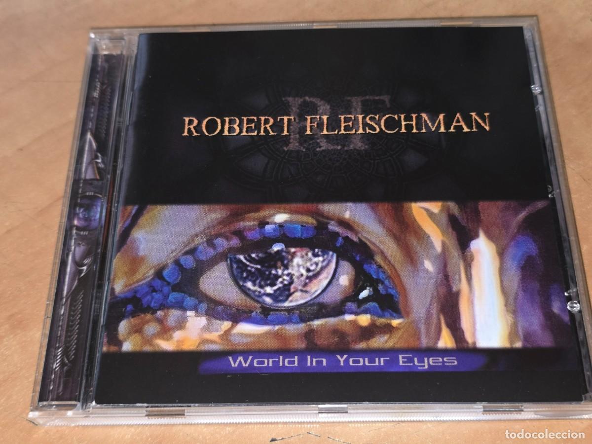 CDs de M&uacute;sica: ROBERT FLEISHMAN CD World in..Frontiers Records 2002 (Ex-Cantante de Vinni Vincent Invasion) Journey