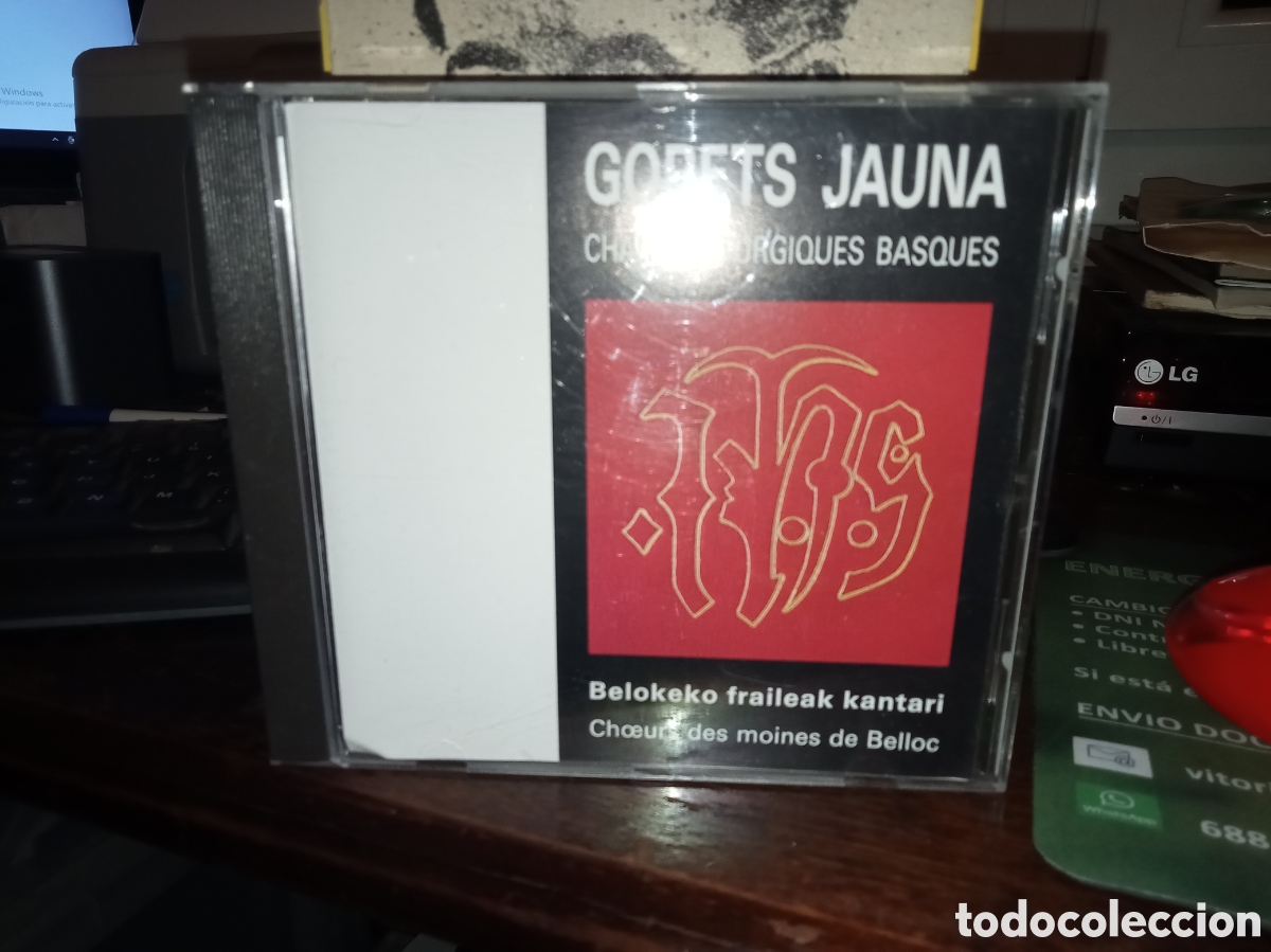CDs de M&uacute;sica: Gorets Jauna. Chants liturgiques bosques