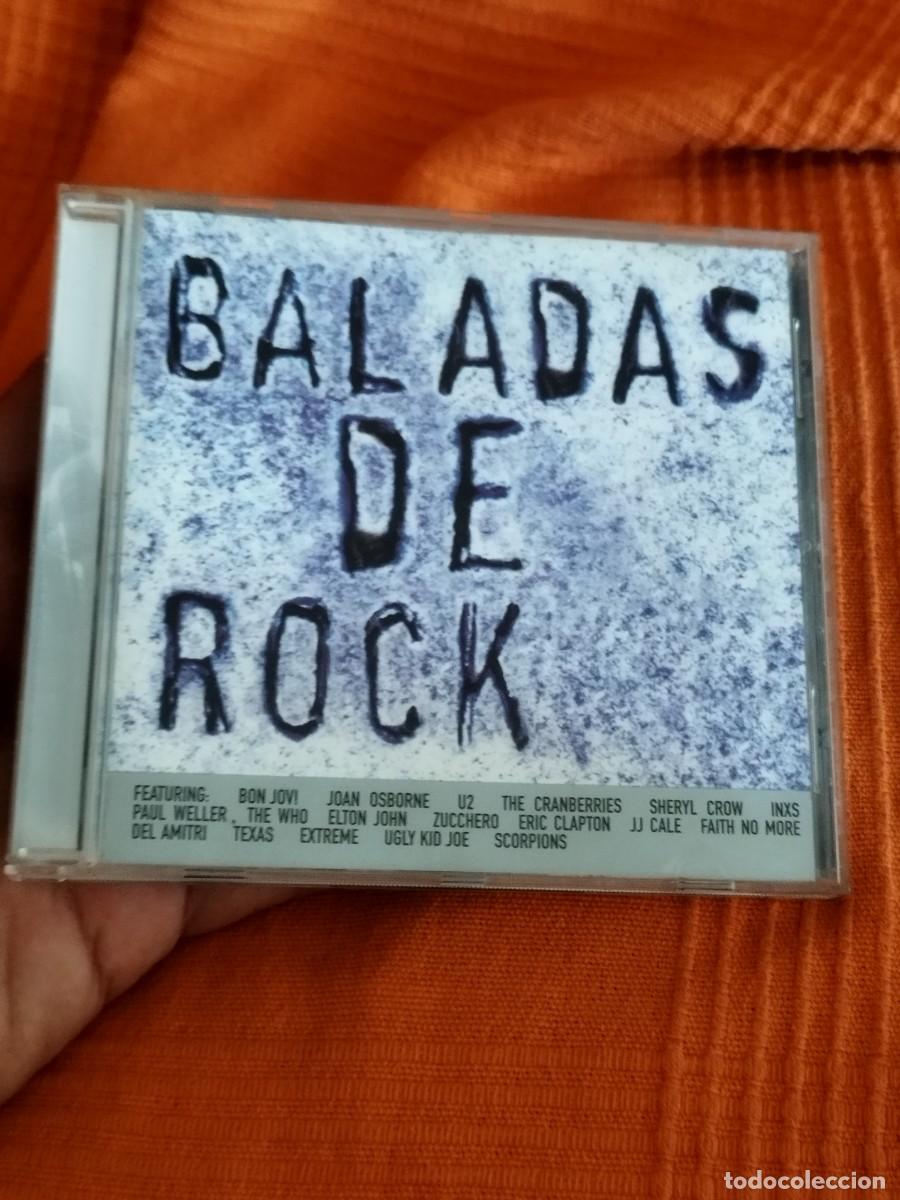 CDs de M&uacute;sica: Baladas De Rock. Cd.