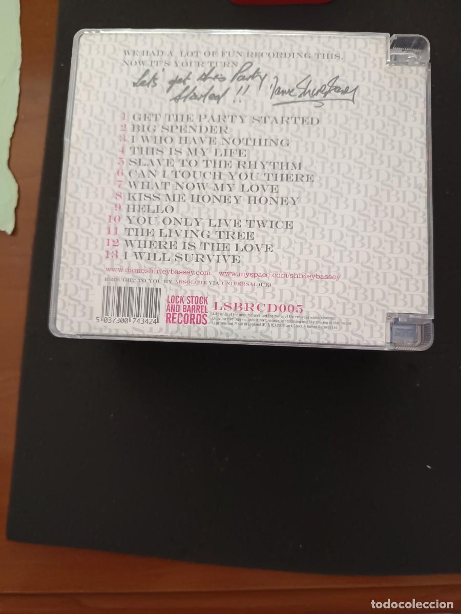 CDs de m&uacute;sica: DAME SHIRLEY BASSEY. GET THE PARTY STARTED - Foto 2