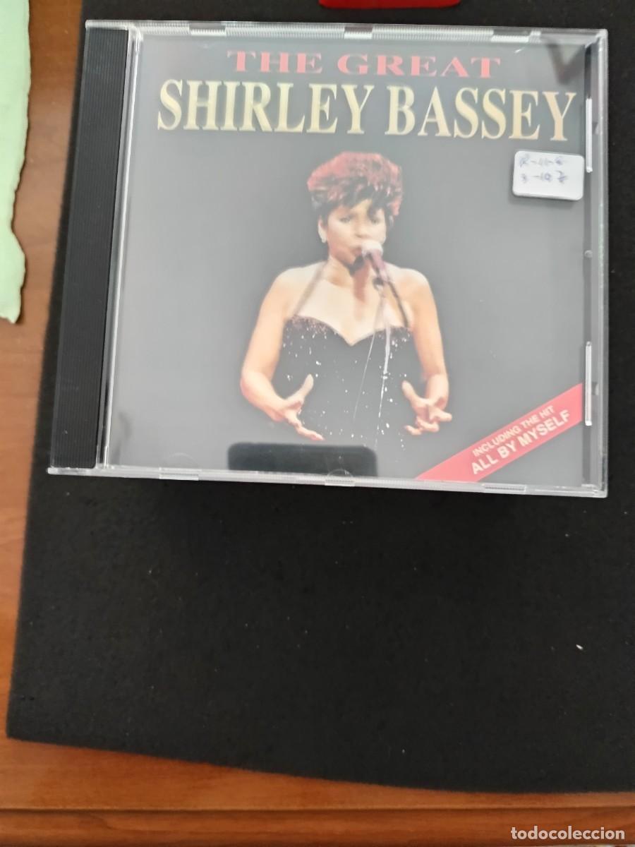 CDs de M&uacute;sica: THE GREAT SHIRLEY BASSEY. INCLUDING THE HIT &rdquo;ALL BY MYSELF&rdquo;