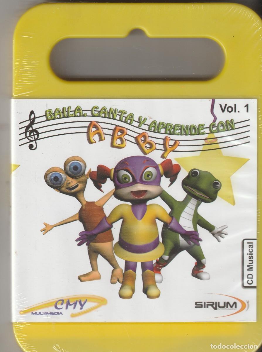 CDs de M&uacute;sica: Abby baila Canta Y aprende con Abby infantil Vol 1 - 13 canciones - CD