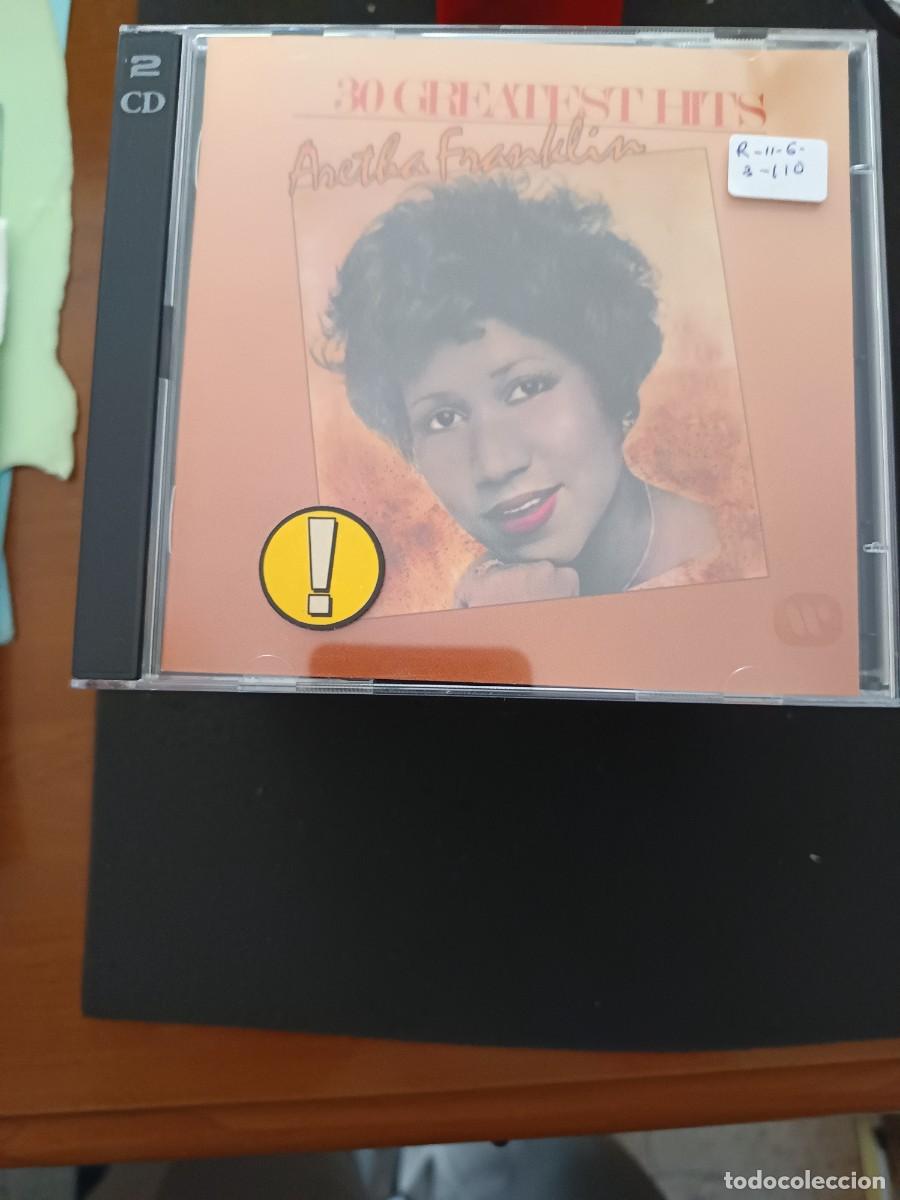CDs de M&uacute;sica: 2 CD. ARETHA FRANKLIN. 30 GREATEST HITS. 2 CD