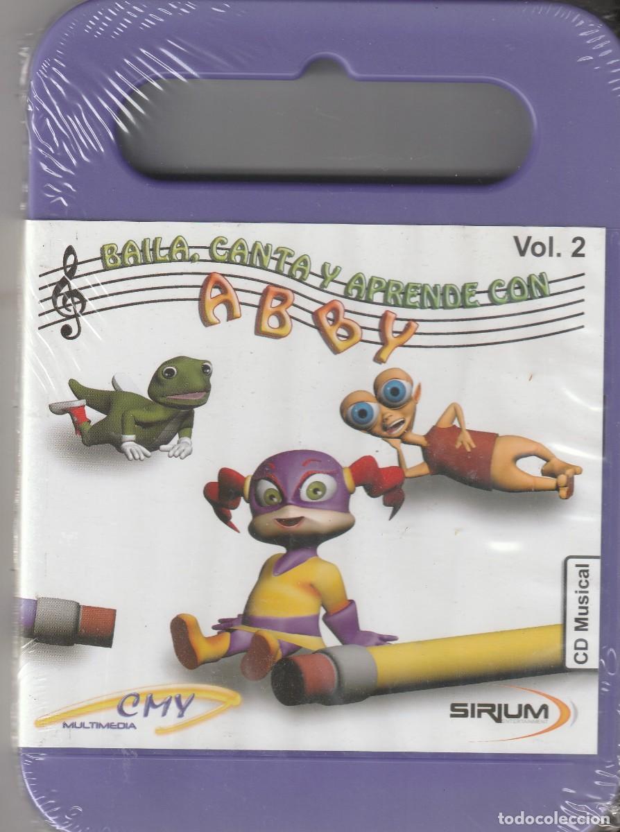 CDs de M&uacute;sica: Abby baila Canta Y aprende con Abby infantil Vol 2 - 13 canciones - CD