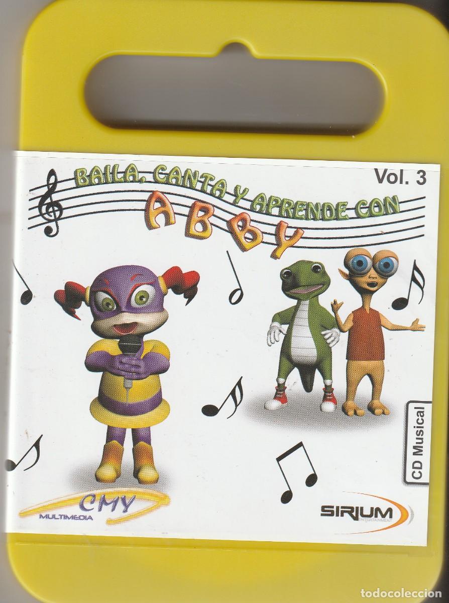 CDs de M&uacute;sica: Abby baila Canta Y aprende con Abby infantil Vol 3 - 13 canciones - CD