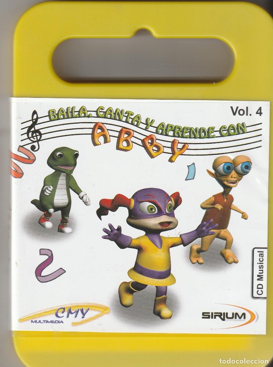 CDs de M&uacute;sica: Abby baila Canta Y aprende con Abby infantil Vol 4 - 13 canciones - CD