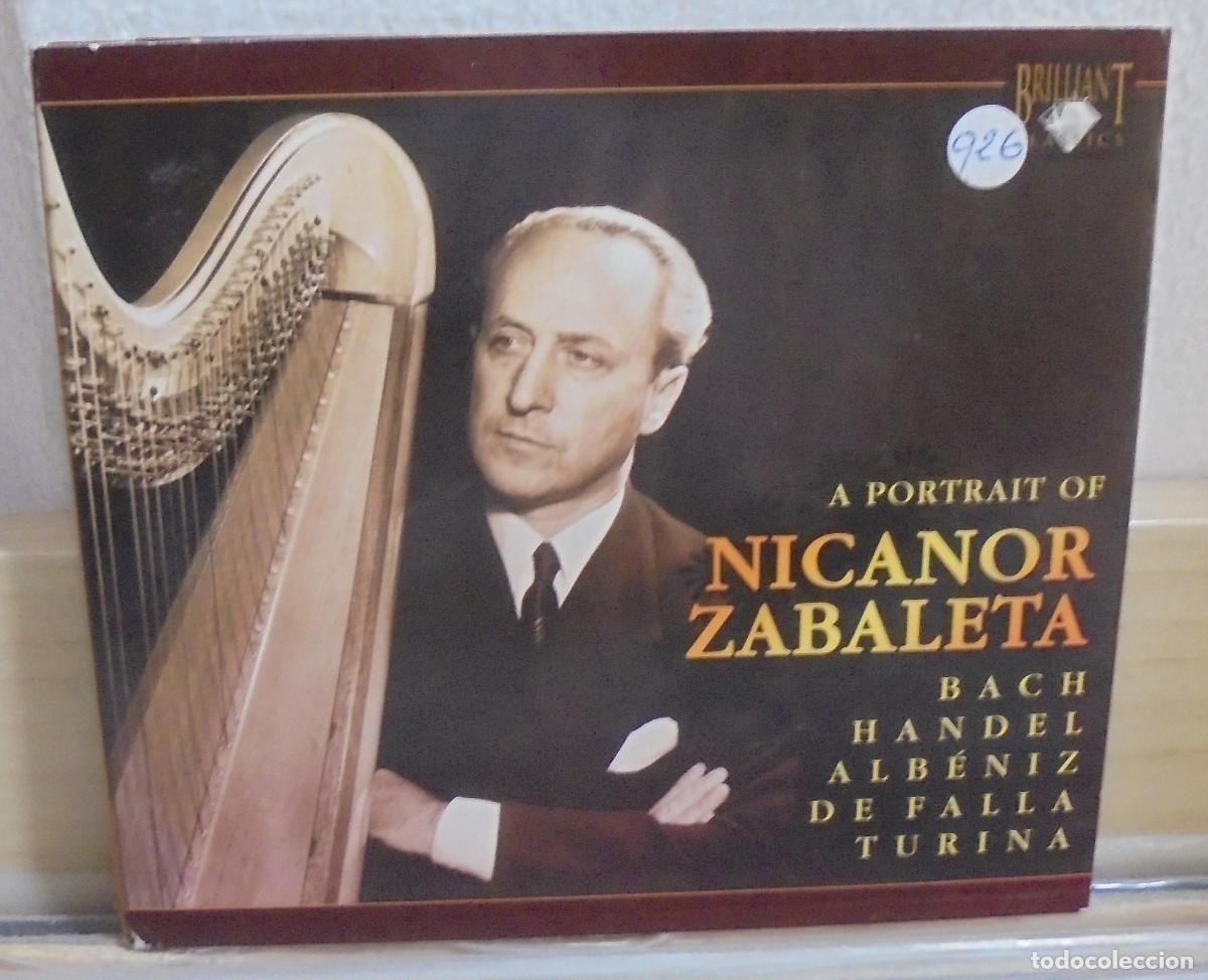 CDs de M&uacute;sica: Nicanor Zabaleta. A portrait of Zabaleta. Brilliant Classics 2009 -- 2 CD 's