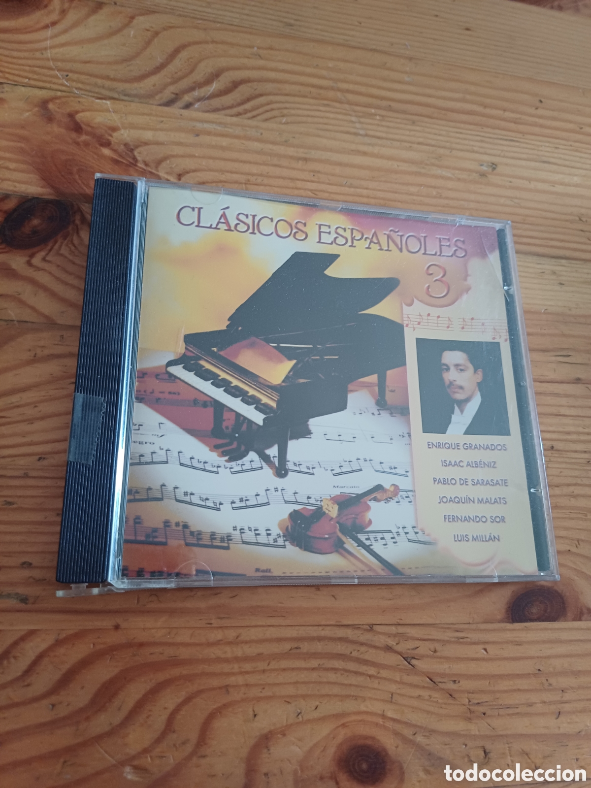 CDs de M&uacute;sica: Clasicos espa&ntilde;oles 3 Granados Albeniz Sarasate Malats Sor Mill&aacute;n CD