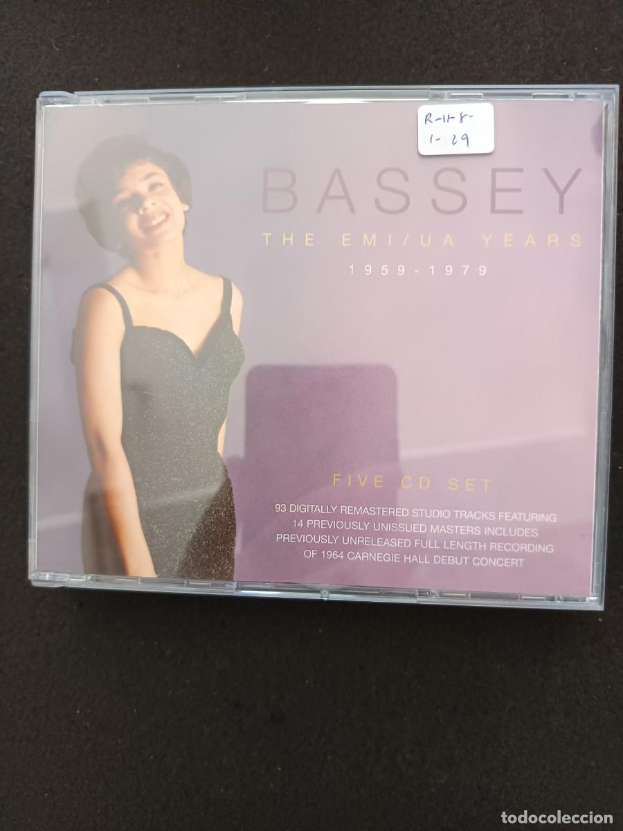 CDs de Musique: CAJA 5 CD. BASSEY. THE EMI/UA YEARS. 1959-1979. 5 CD