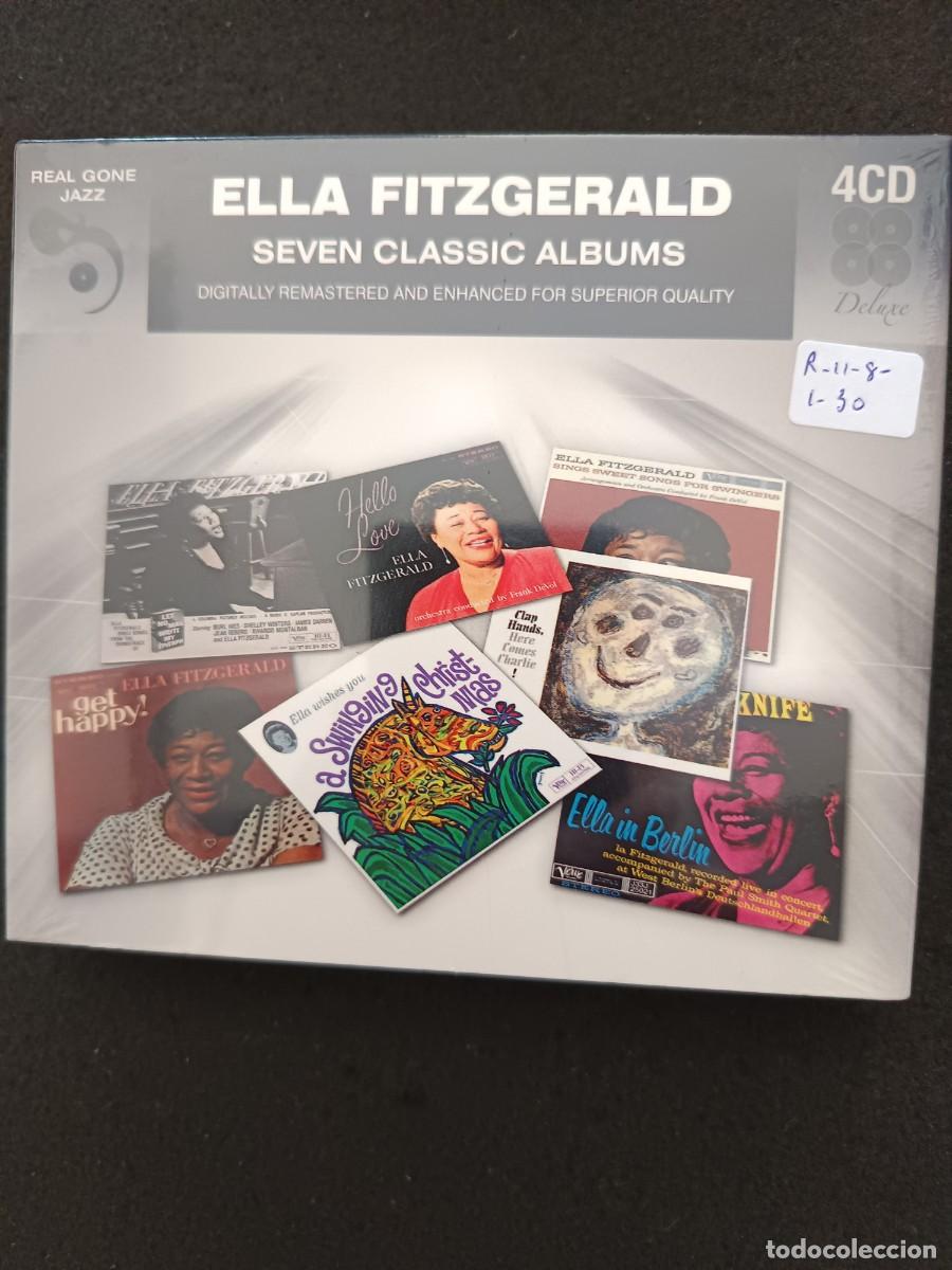 CDs de Musique: CAJA 4 CD. ELLA FITZGERALD. SEVEN CLASSIC ALBUMS. REAL GONE JAZZ. 4 CD