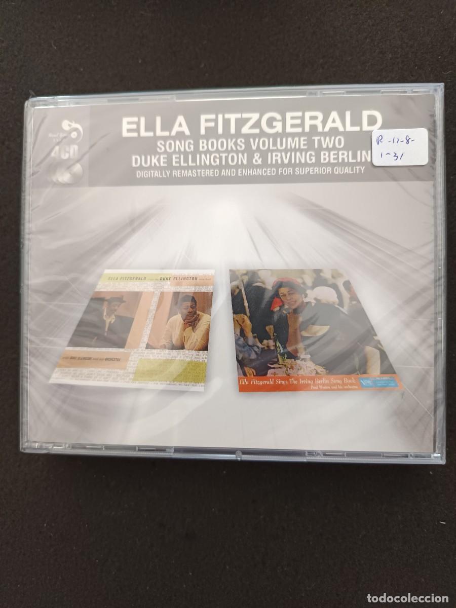 CDs de Musique: CAJA 4 CD. ELLA FITZGERALD. SONG BOOKS VOLUME TWO. DUKE ELLINGTON & IRVING BERLIN