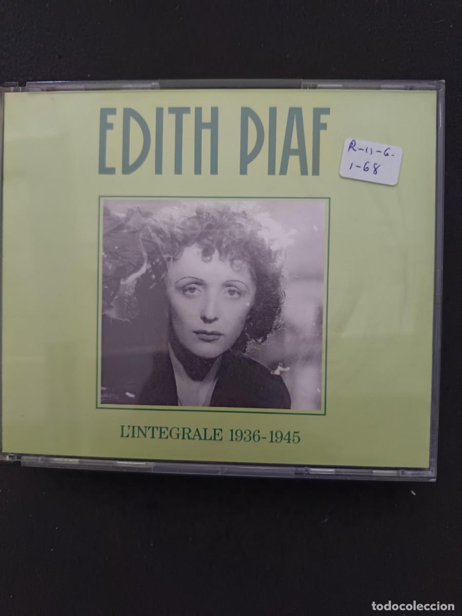 CDs de M&uacute;sica: CAJA 4 CD. EDITH PIAF. L'INTEGRALE 1936-1945. 4 CD