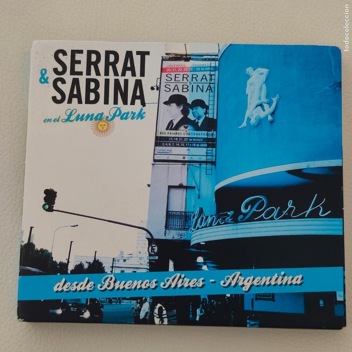 CDs de M&uacute;sica: CD - SERRAT & SABINA - EN EL LUNA PARK - CD + DVD (EST22)