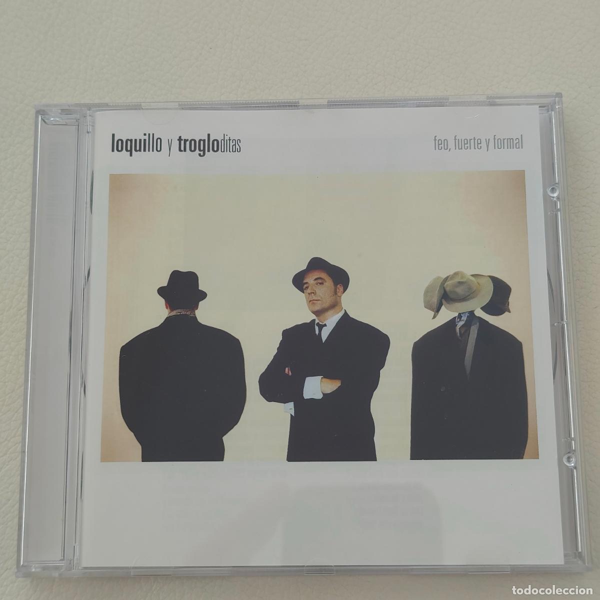 CDs de M&uacute;sica: Loquillo y Trogloditas, Feo, Fuerte y Formal, CD Konga, 2001,