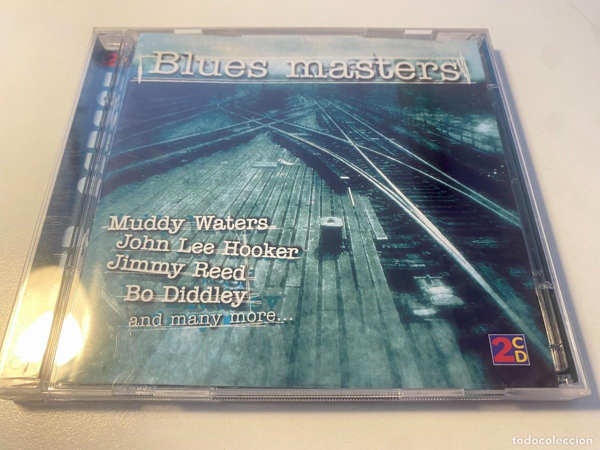 CDs de M&uacute;sica: blues masters (2 cds, carlton DOuble, UK) como nuevo, hooker, Didley, Memphis Slim...