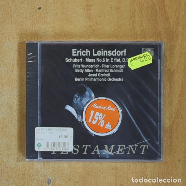 CDs de M&uacute;sica: ERICH LEINSDORF - TESTAMENT - CD