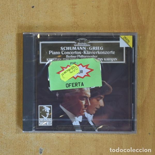CDs de M&uacute;sica: SCHUMANN / GRIEG - PIANO CONCERTOS - CD