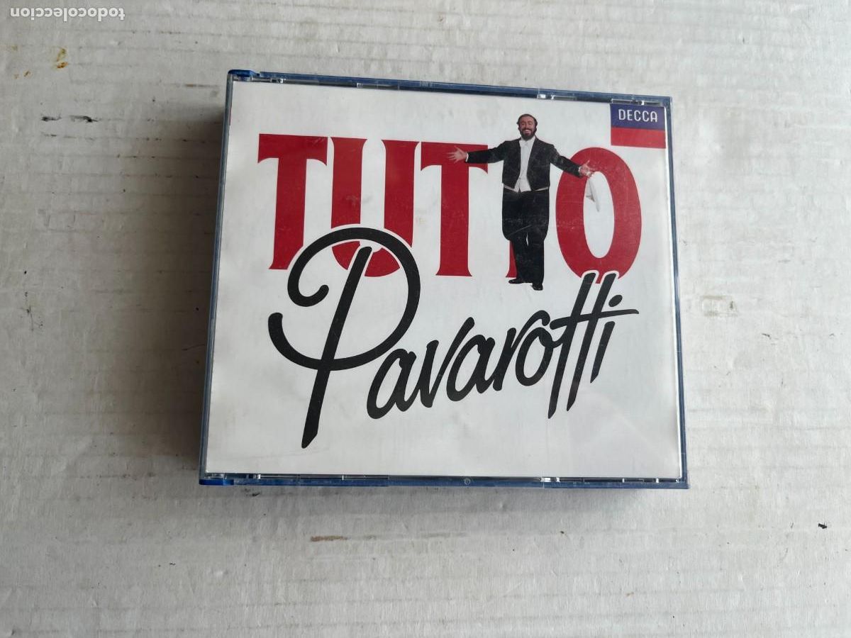 CDs de M&uacute;sica: TUTTO PAVAROTTI SONGS AND ARIAS 2 CDS - CD MUSICA KREATEN