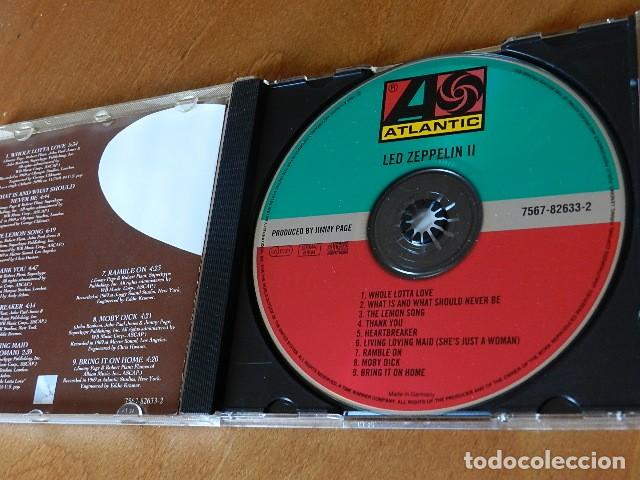 CDs de m&uacute;sica: CD Led Zeppelin II atlantic a&ntilde;o 1994 - Foto 3