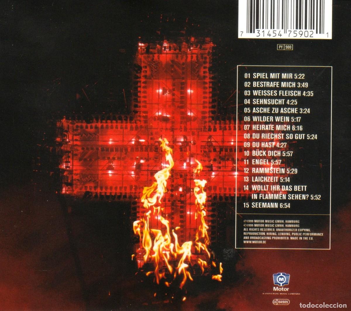 CDs de m&uacute;sica: �G180 - RAMMSTEIN. LIVE AUS BERLIN. CD. - Foto 2