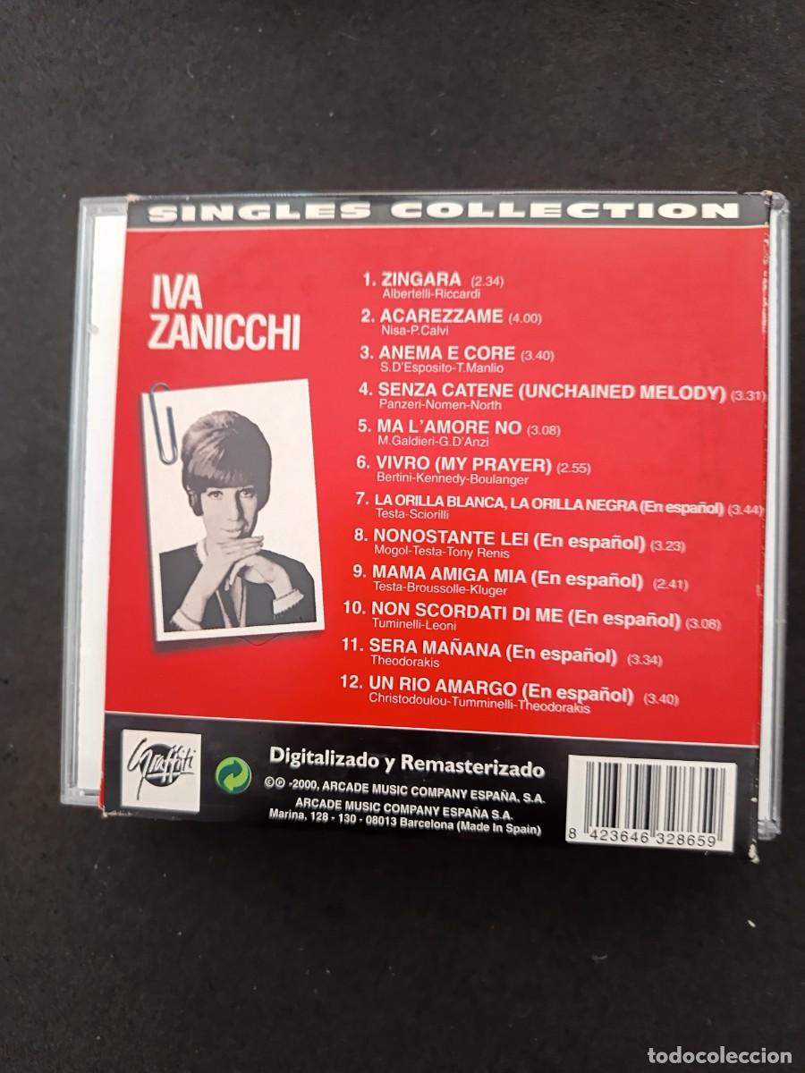 CDs de m&uacute;sica: IVA ZANICCHI. SINGLES COLLECTION - Foto 2