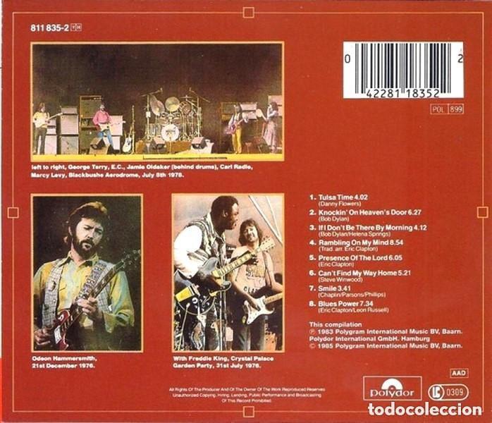 CDs de m&uacute;sica: ERIC CLAPTON. LIVE IN THE SEVENTIES. CD. - Foto 2