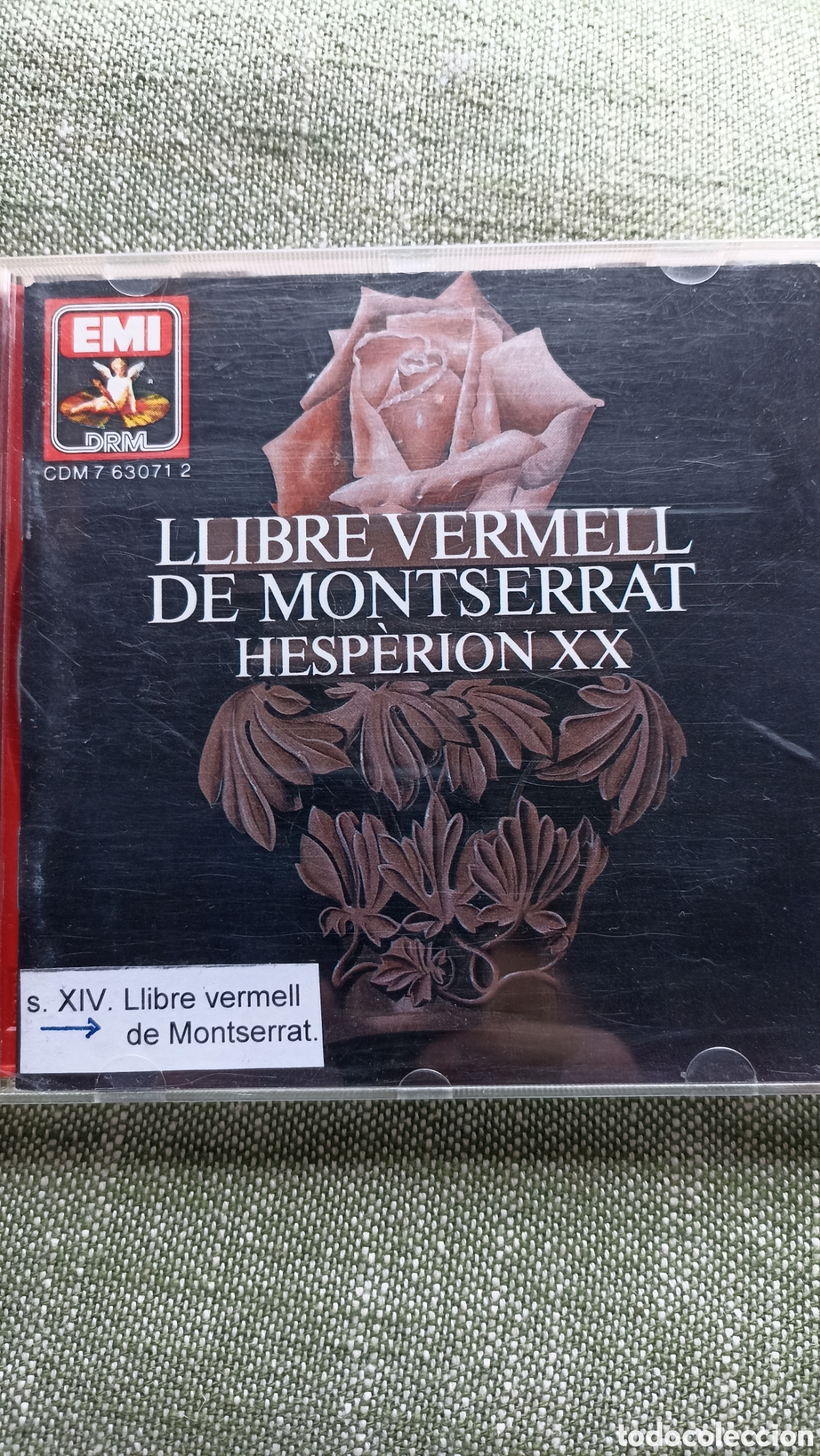 CDs de M&uacute;sica: Llibre Vermell de Montserrat interpretada por el grupo Hesp&egrave;rion XX bajo la direcci&oacute;n de Jordi Saval