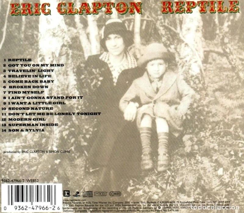 CDs de m&uacute;sica: ERIC CLAPTON. REPTILE. CD. - Foto 2