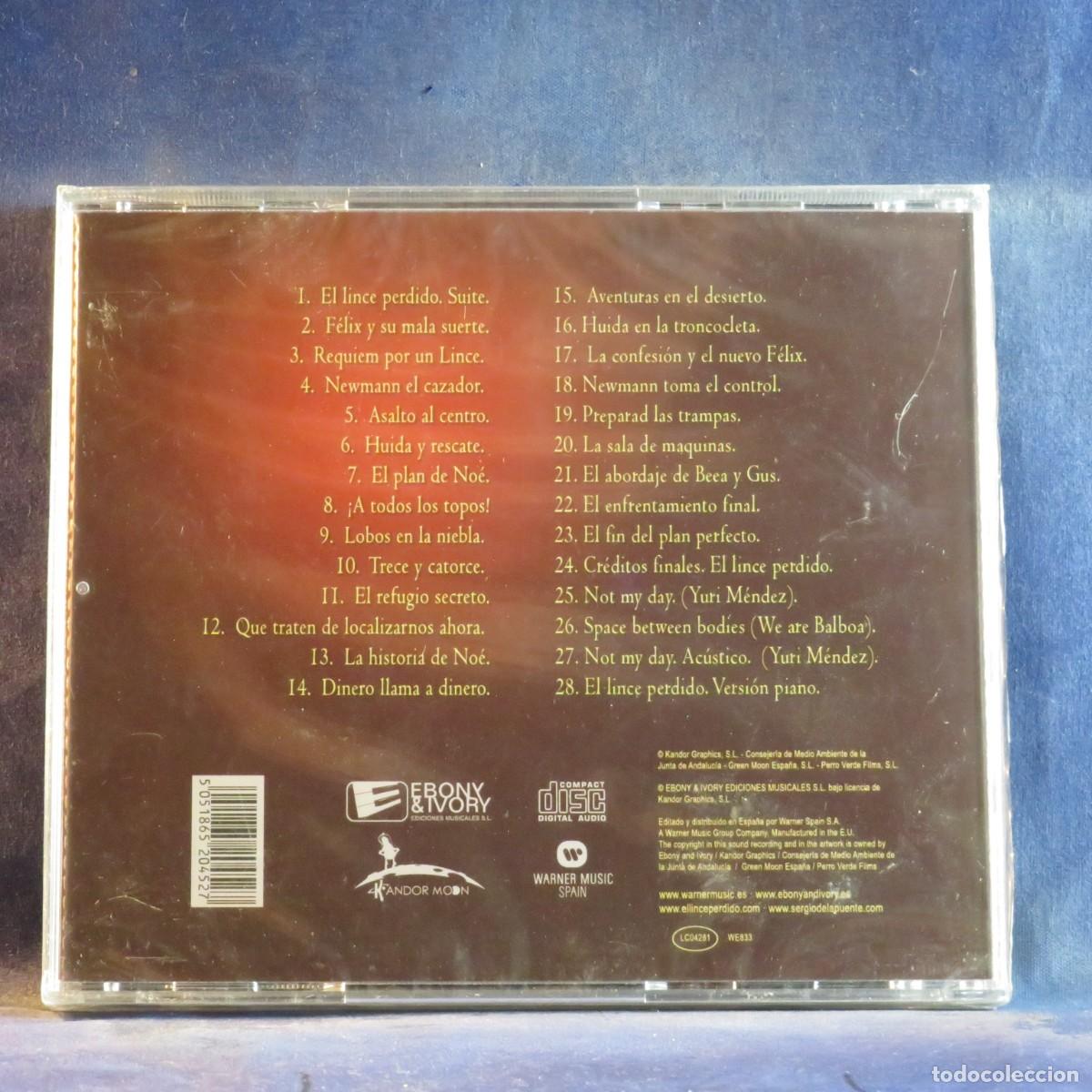 CDs de m&uacute;sica: SERGIO DE LA PUENTE &ndash; EL LINCE PERDIDO - CD - Foto 2