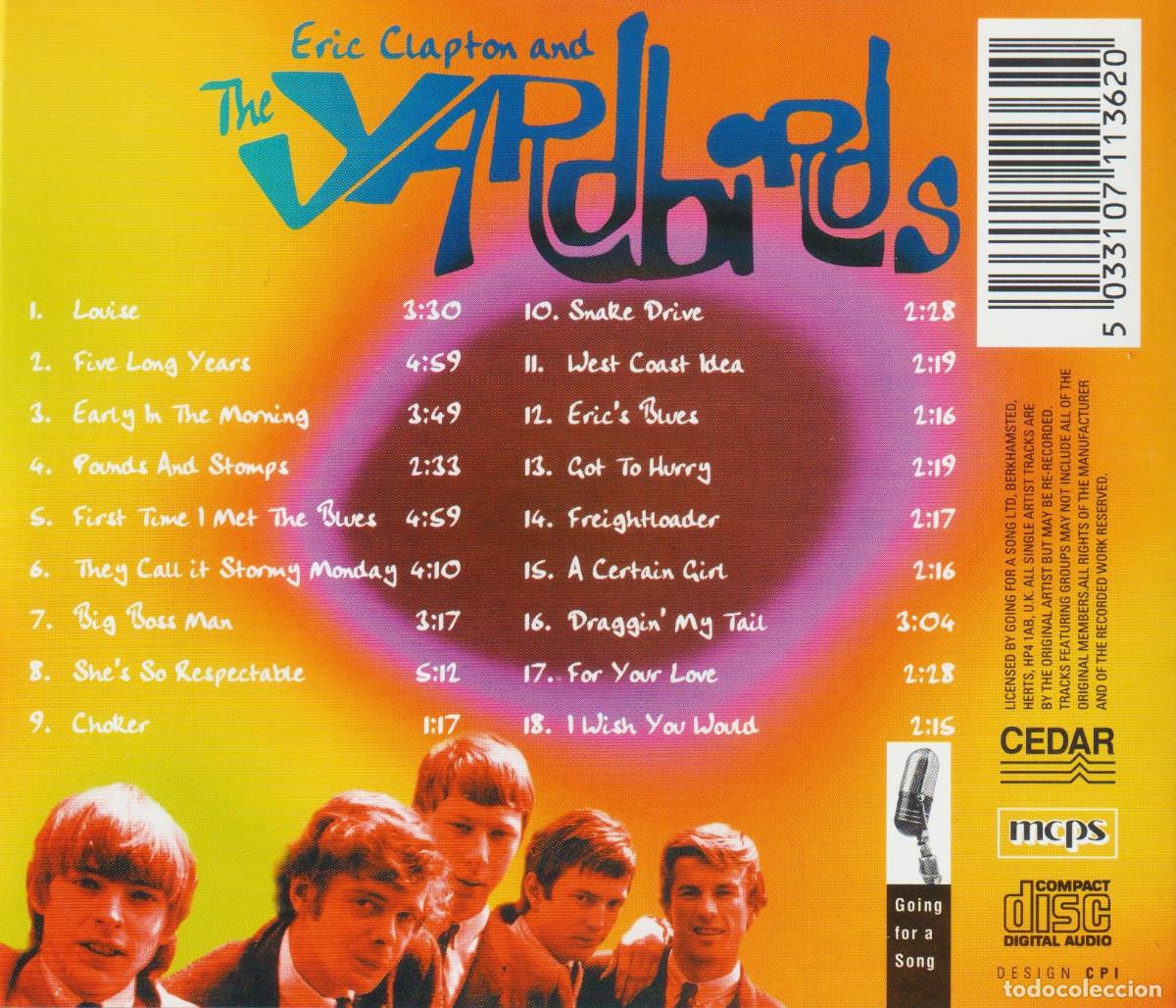 CDs de m&uacute;sica: ERIC CLAPTON & THE YARDBIRDS. RECOPILATORIO. CD. - Foto 2