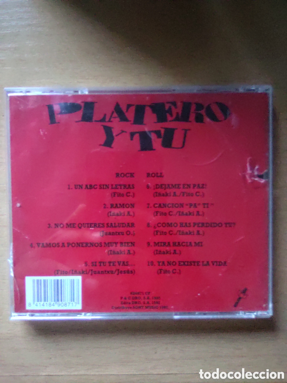 CDs de m&uacute;sica: CD Platero Y Tu - Burrockn Roll - Foto 2